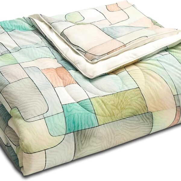 Printed Cooling Throw Blanket — Designed specifically for those who tend to overheat; offers a cooling sensation as refreshing as ice cream—a summer essential; a lightweight, double-sided cooling blanket/throw.