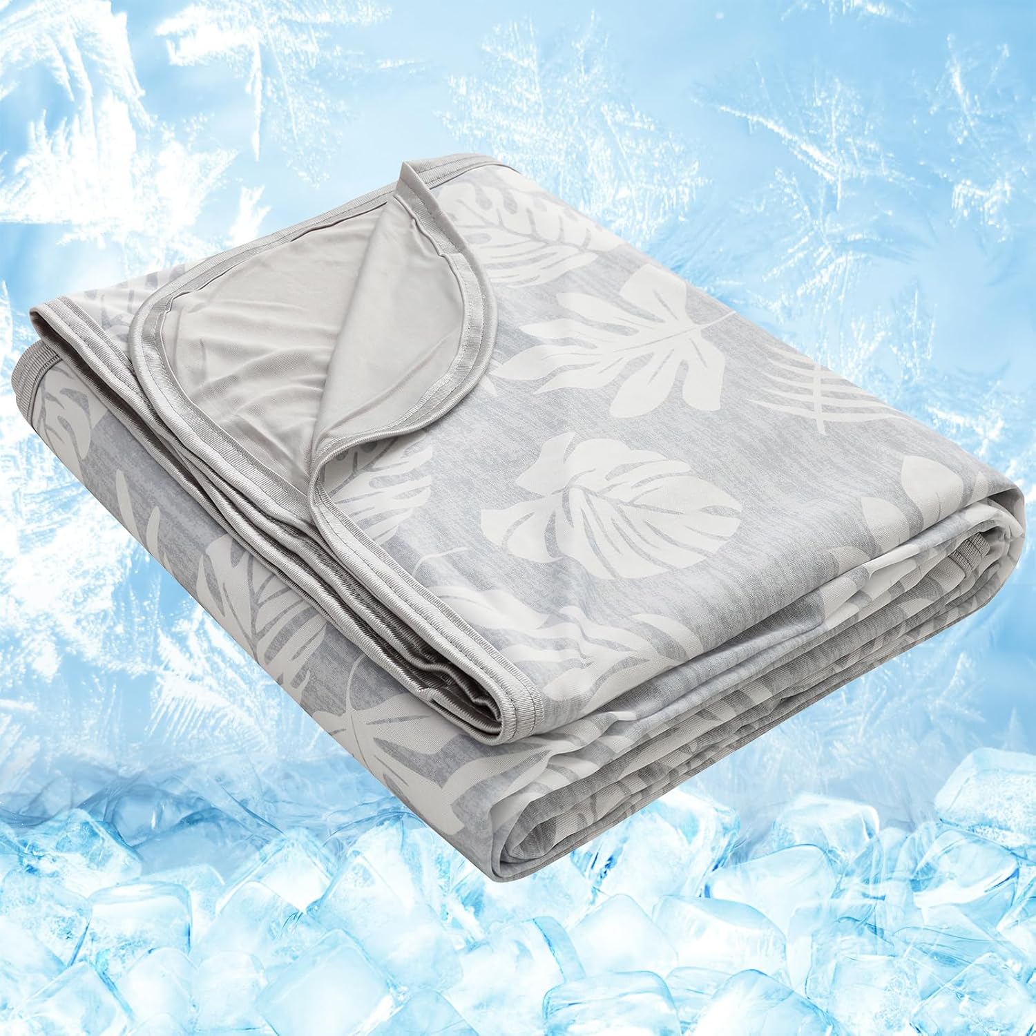 Cooling Blanket — Designed for Hot Sleepers | Soft, Lightweight Summer Cooling Throw; Alleviates Night Sweats | Versatile Home Essential: Suitable for Beds, Sofas, and Loungers